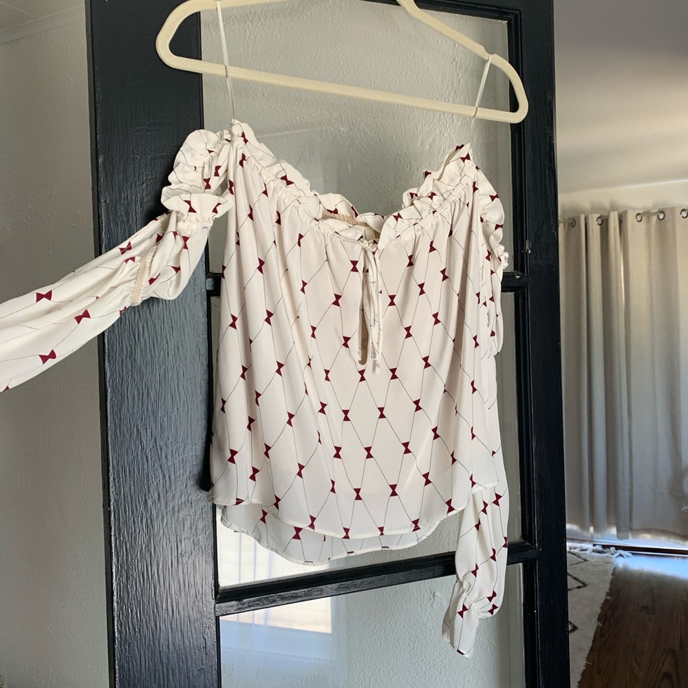 Stone Cold Fox Off the Shoulder Top